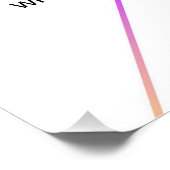 Geländer Poster (Ecke)