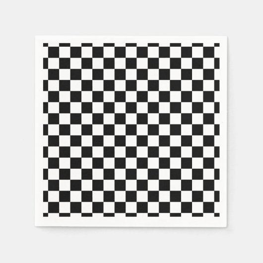 Geländertes Muster Napkins Serviette (Vorderseite)