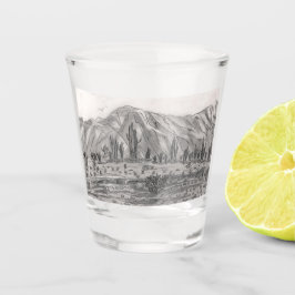 Geländestrecke in Bahia de los Angeles Schnapsglas