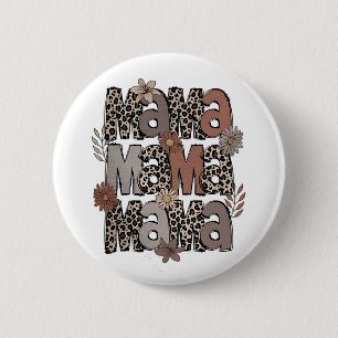 Geländeturnierrennen Funny Mama Race Mommy Button