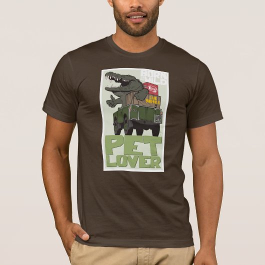 Geländewagen-Haustier-Liebhaber-T - Shirt (Vorderseite)