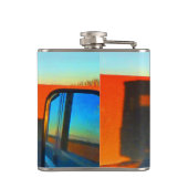 Geländewagen Hipflask 1 Flachmann (Rückseite)