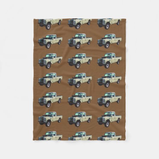 Geländewagen-Lieferwagen-LKW 1971 Fleecedecke (Vorderseite)