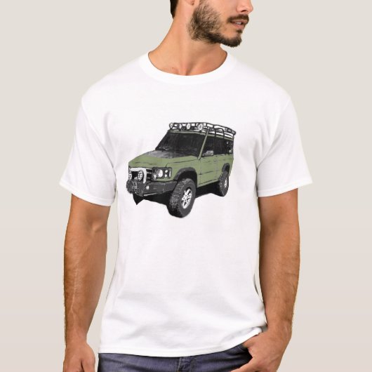 Geländewagen-LKW-Kunst-T - Shirt (Vorderseite)