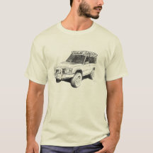 Geländewagen-LKW-Kunst-T - Shirt