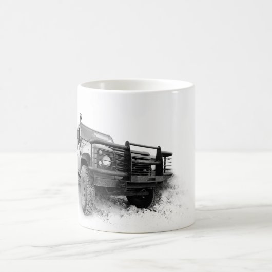 Geländewagen-Tasse Kaffeetasse (Mittel)