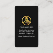 Geländewagen Visitenkarte (Rückseite)