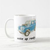 Geländewagen wachen bereite klassische Auto-Tasse Kaffeetasse (Links)