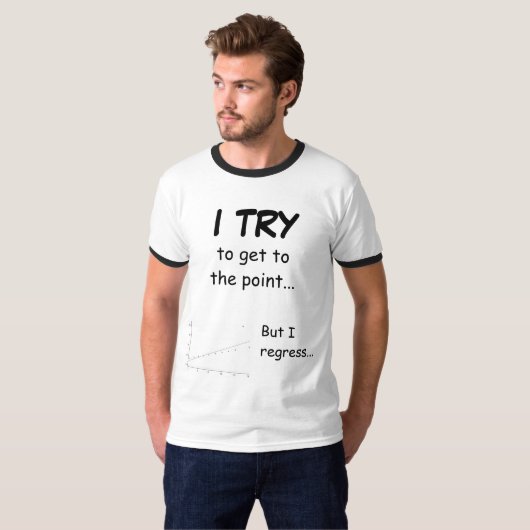 Gelangen Sie an den Punkt T-Shirt (Vorne ganz)