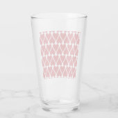 Gelangtes Rotes Herz Glas (Rückseite)