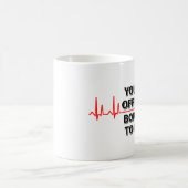 gelangweilt mich zum Tod des lustigen Mug-Spaßes Kaffeetasse (Mittel)