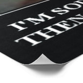 gelangweilt poster (Ecke)