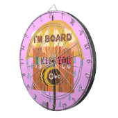 gelangweilte Biene: Eine Stimmung am Regentag. "Ic Dartscheibe (Vorderseite rechts)