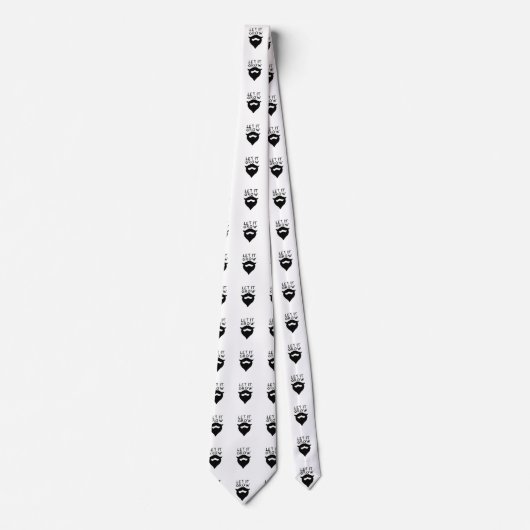 Gelassen Bart wachsen Krawatte (Vorderseite)