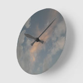 Gelassen, dass die Uhr eine Light Acrylic Wall leu (Winkel)