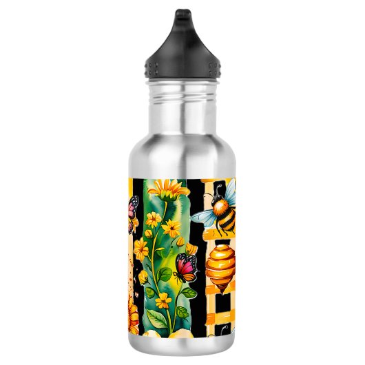 Gelassen Edelstahlflasche (Rechts)