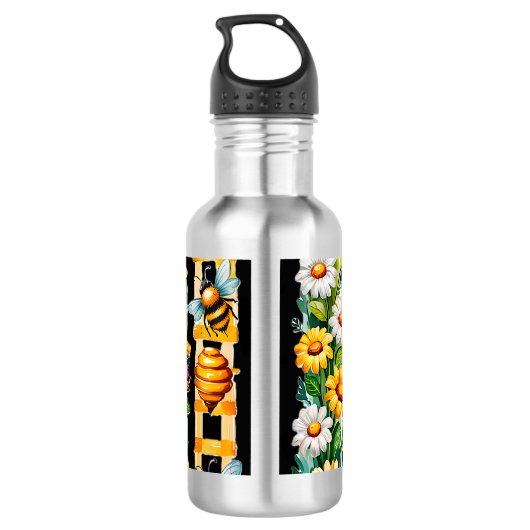 Gelassen Edelstahlflasche (Rückseite)