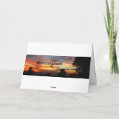 Gelassen Erbsen Karte (Rückseite)