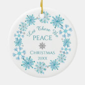 Gelassen Es gibt Friedensfuchs und Kaninchen Keramik Ornament (Hinten)