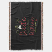 Gelassen Fischerei Decke (Vorderseite Vertikal)