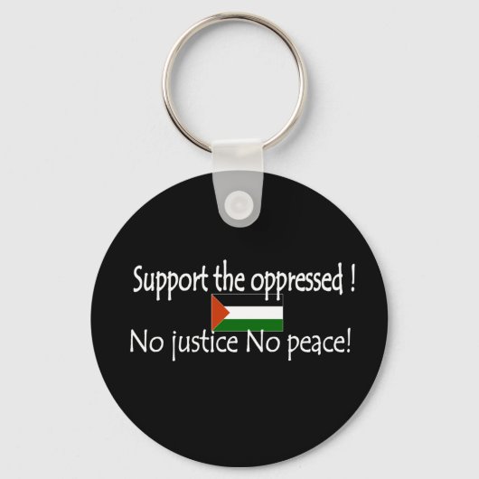 gelassen Frieden Schlüsselanhänger (Vorderseite)