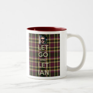 Gelassen gehen Sie Ian-Tasse lassen Zweifarbige Tasse