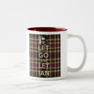 Gelassen gehen Sie Ian-Tasse lassen Zweifarbige Tasse
