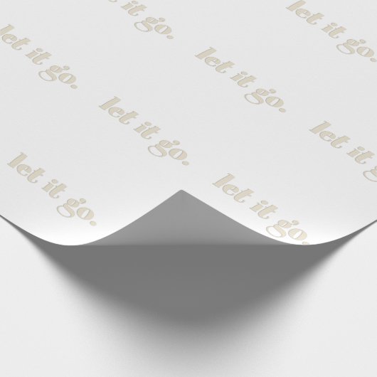 Gelassen Geschenkpapier (Ecke)