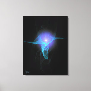 Gelassen gibt es Licht Leinwanddruck