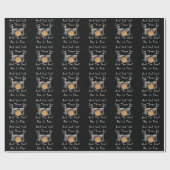 Gelassen gibt es Schlagzeuger Geschenkpapier (Flach)