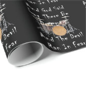 Gelassen gibt es Schlagzeuger Geschenkpapier (Rolleneckpunkt)