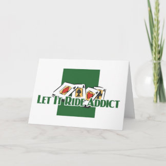 Gelassen ihm die Grüße des Süchtigen reiten Karte