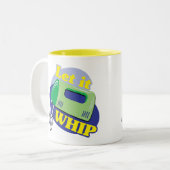Gelassen ihm peitschen zweifarbige tasse (Vorderseite Links)