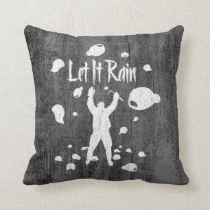 Gelassen ihm regnen (Hockey) Kissen