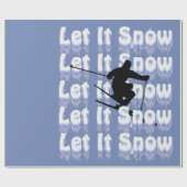 Gelassen ihm schneien geschenkpapier (Flach)