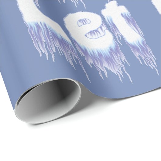 Gelassen ihm schneien geschenkpapier (Rolleneckpunkt)