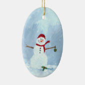 Gelassen ihm schneien keramik ornament (Rechts)