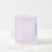 Gelassen ihm schneien mattglastasse (Vorderseite Links)