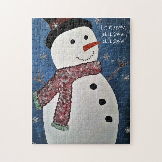 Gelassen ihm schneien puzzle (Vertikal)