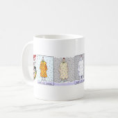 Gelassen ihm schneien Tasse (Vorderseite Links)