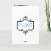 Gelassen ihm schneien Weihnachtskarte Feiertagskarte (Rückseite)