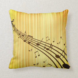 Gelassen ihm seien Sie Musik Kissen