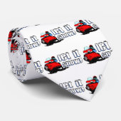 Gelassen ihm Snowmobile Krawatte (Gerollt)