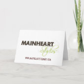 Gelassen ihnen essen Sie Kuchen! Einladung (Rückseite)