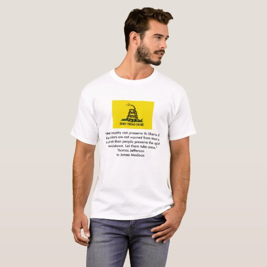 Gelassen ihnen nehmen Sie Arme T-Shirt (Vorne ganz)