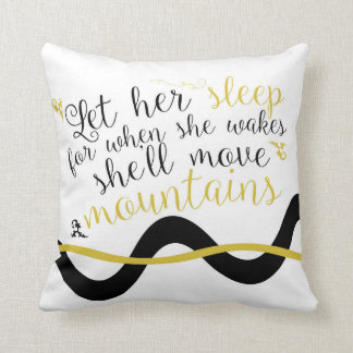 Gelassen ihrem Schlaf-Kissen Kissen