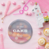 Gelassen Kuchen 7" Geburtstagspapier Pappteller (Party)
