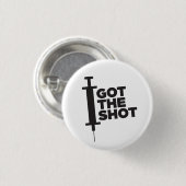Gelassen Leute wissen, dass du DEN SHOT GOT hast Button (Vorne & Hinten)