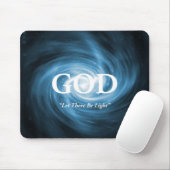 "Gelassen, Licht ist vorhanden" Mousepad (Mit Mouse)