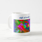 Gelassen Licht Kaffeetasse (Vorderseite Links)